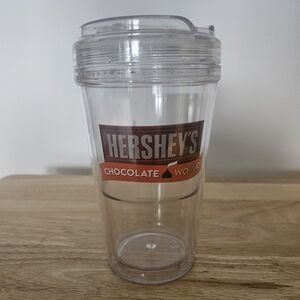 Hershey Chocolate World Clear Party Tumbler 16oz